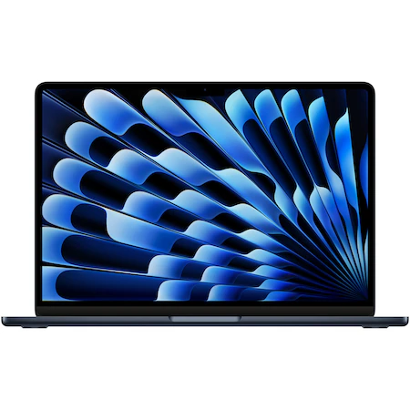 Apple MacBook Air 13 cu procesor M3, 8 GB RAM și 256 GB, Midnight