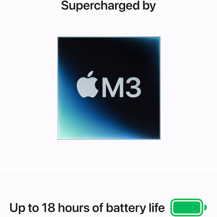 Apple MacBook Air 13 cu procesor M3, 8 GB RAM și 256 GB, Midnight - imagine 4