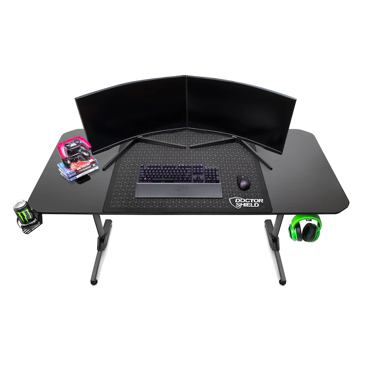 Birou gaming Dr. Shield EVO 2.0 de 160 x 75 cm - imagine 3