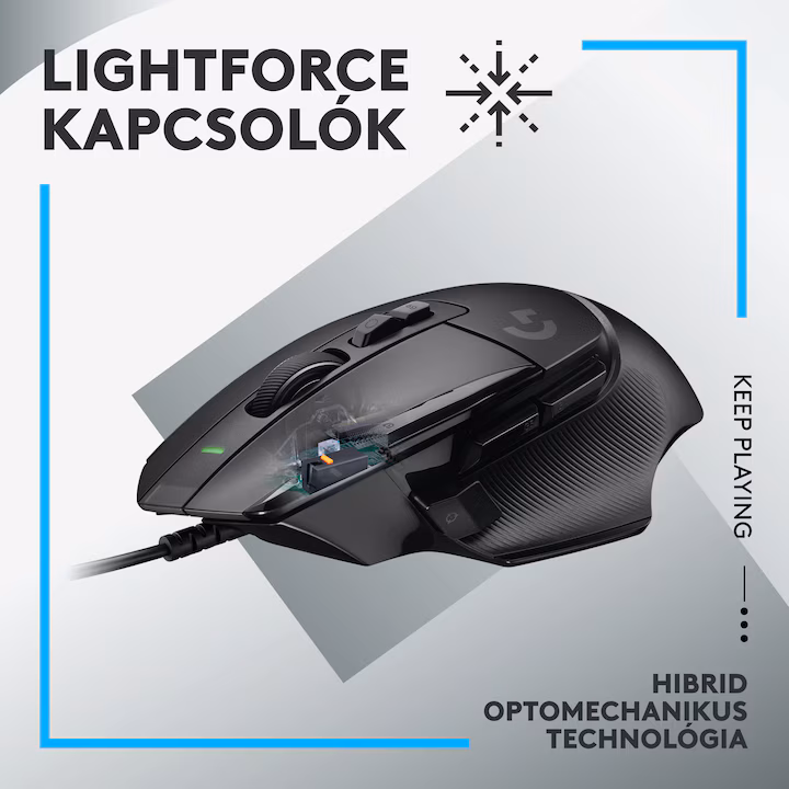 Mouse gaming Logitech G502 X negru 910-006138 - imagine 2