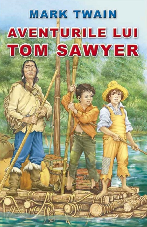 Coperta cărții Aventurile lui Tom Sawyer