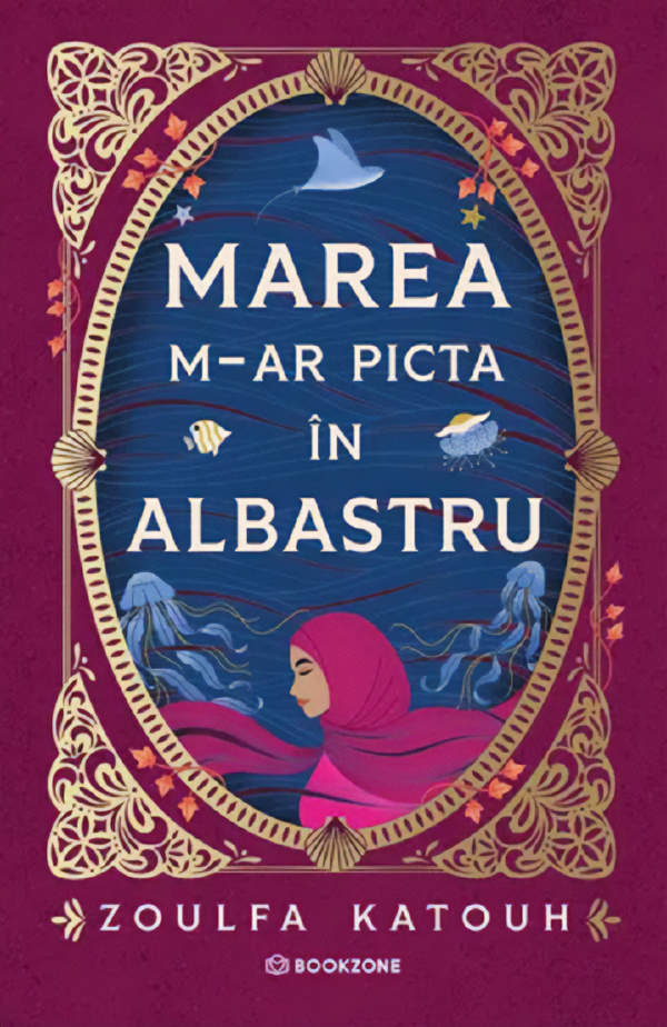 Coperta cărții Marea m-ar picta in albastru