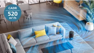 Philips PureProtect 3200 CADR 520 metri cubi pe ora