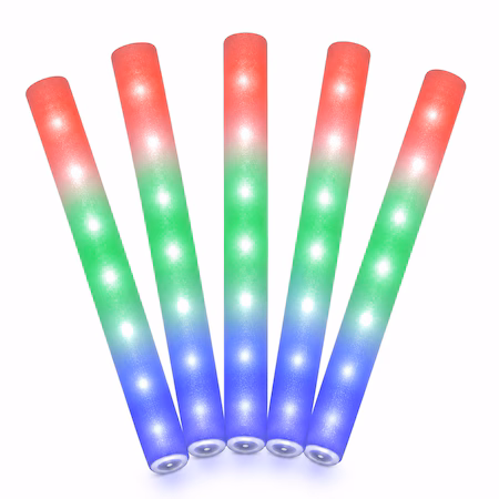 Set 5 baghete luminoase multicolor Dodaco 82287 pentru party și festival