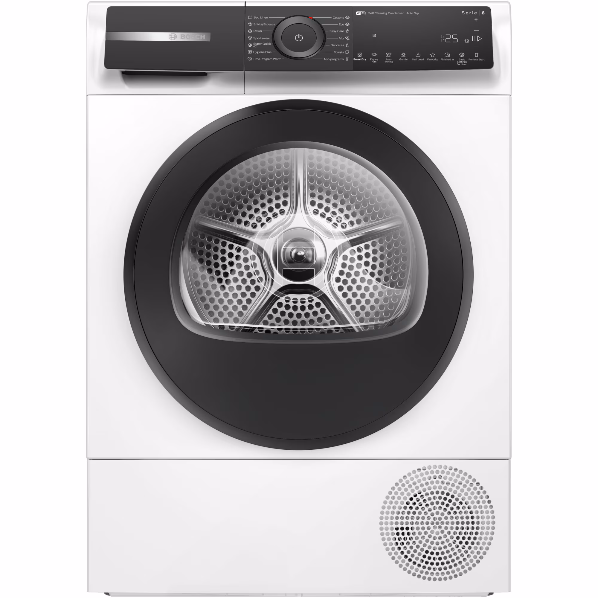 Uscător de rufe Bosch WQH245B6BY cu pompă de căldură