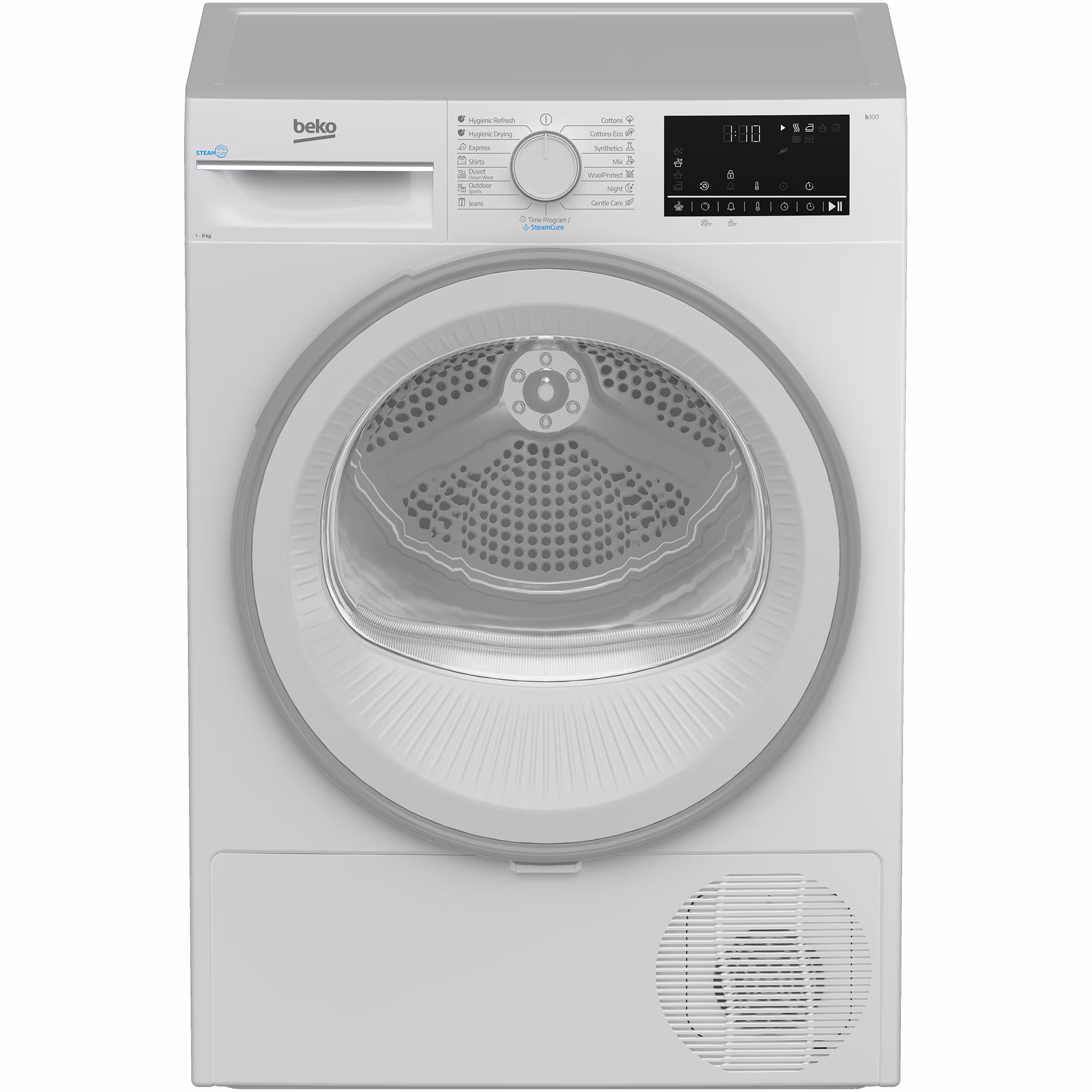 Uscător de rufe Beko B3T42242 cu pompă de căldură