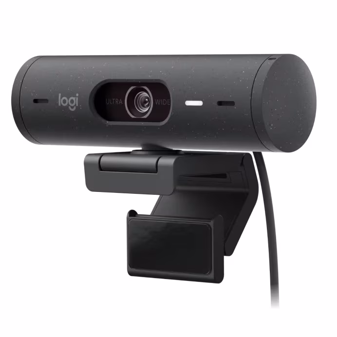 Logitech Brio 500 Graphite – cameră web pentru videoconferințe